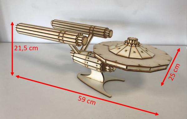 Star Trek - Enterprise Laser Cut Kit Dimension